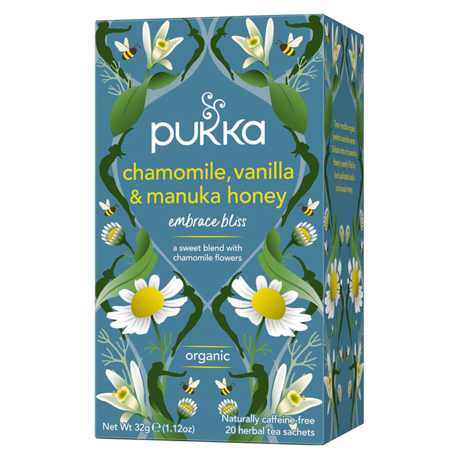 Pukka chamomile vanilla & manuka 20 poser