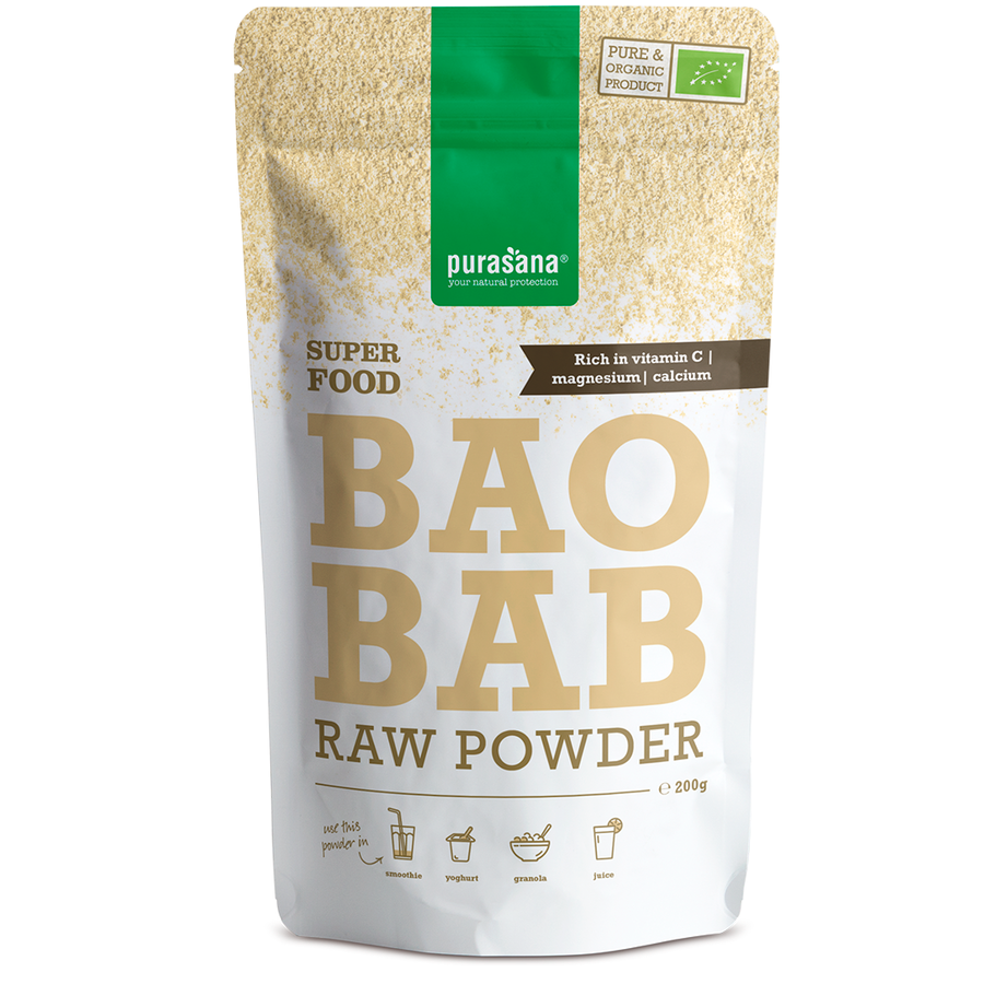 Purasana baobab pulver 200 g