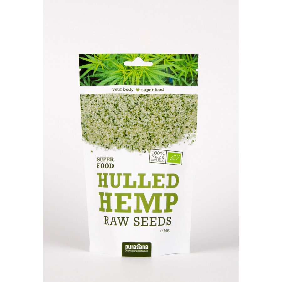 Purasana hemp seeds 200 g