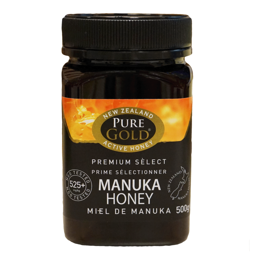 Pure Gold Manuka Honey 525+ mg/kg 500g