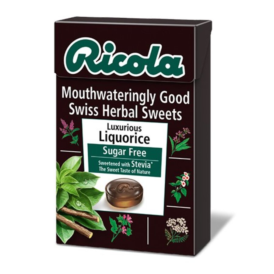 Ricola liquorice sugar free 45 g