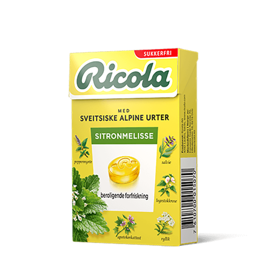 Ricola Sitronmelisse SF 50gr