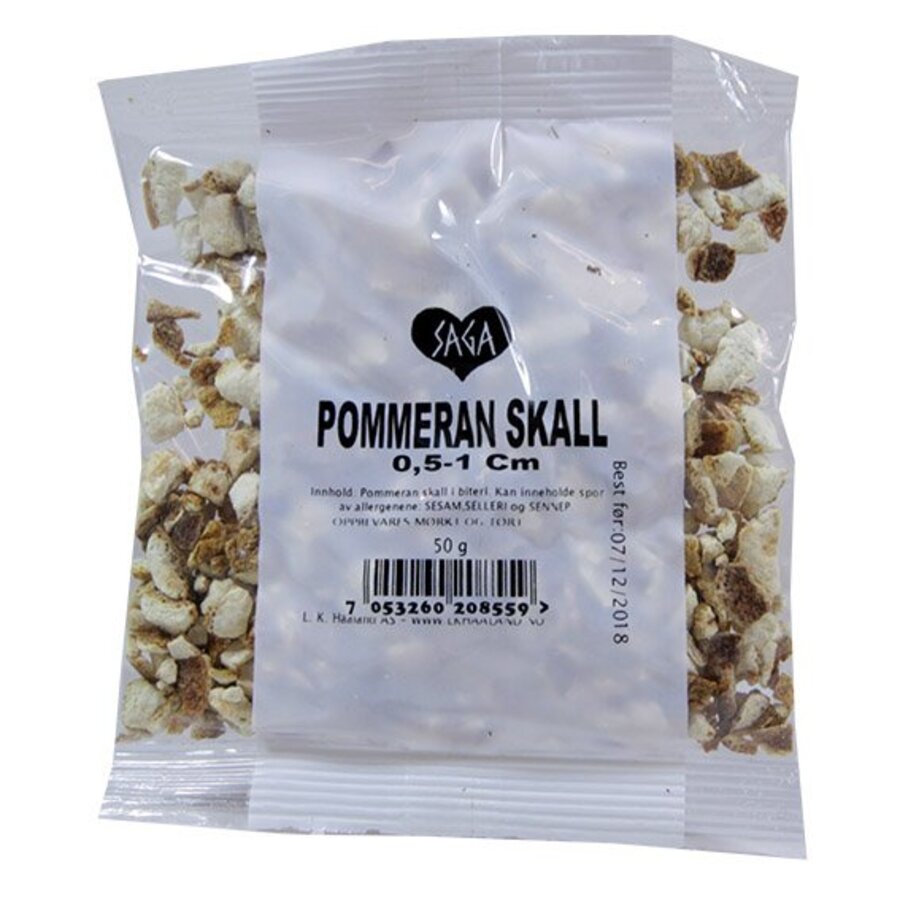 Saga hel pommeranskall pose 30 g