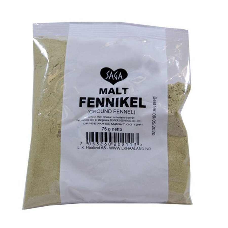 Saga malt fennikel pose 40 g