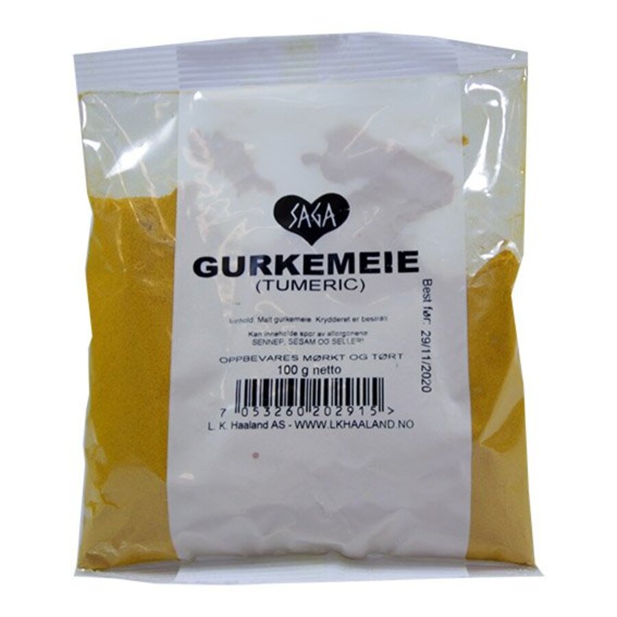 Saga malt gurkemeie pose 70 g