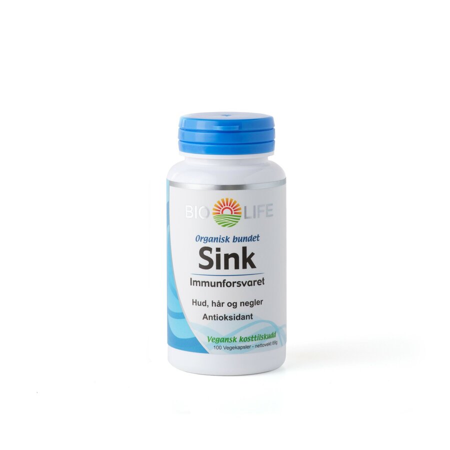 Sink 14 mg 100 kapsler Bio-Life