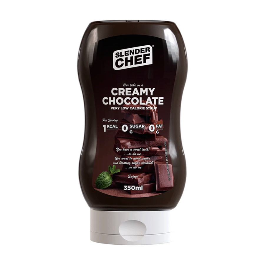 Slender Chef creamy chocolate syrup 350 ml