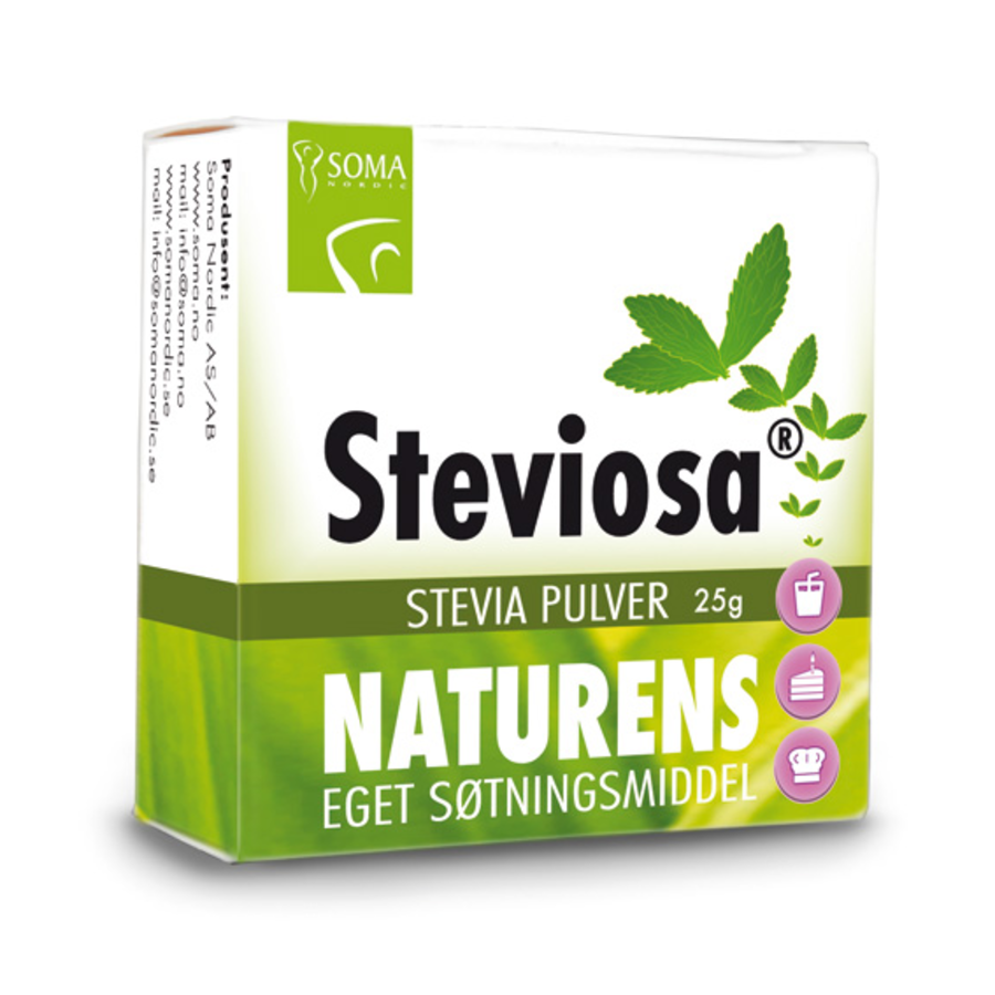 Soma steviosa pulver 25 gr