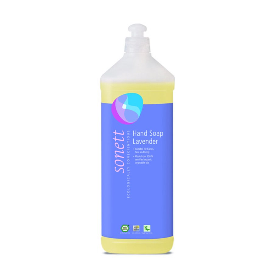 Sonett lavendel håndsåpe refill 1 liter