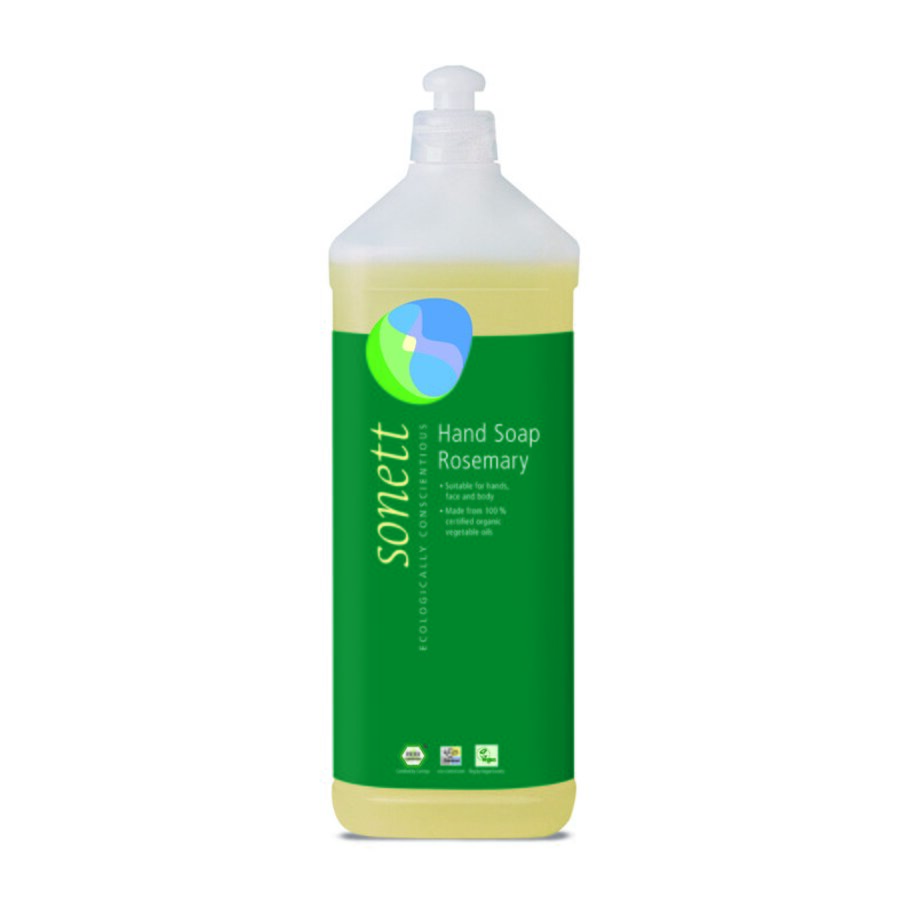 Sonett rosmarin håndsåpe refill 1 liter