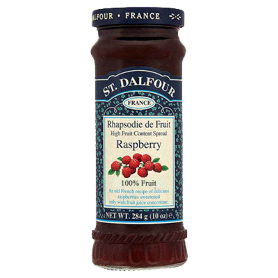 St dalfour raspberry syltetøy 284 gr