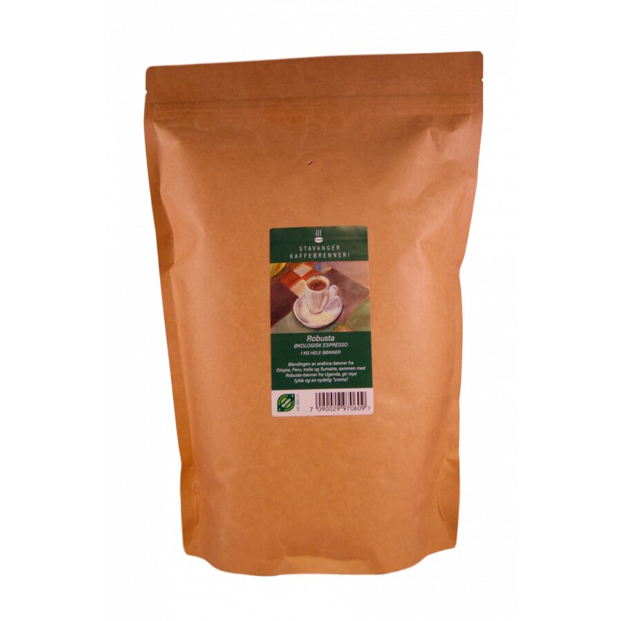 Stavanger Kaffebrenneri robusta espresso bønner 1 kg