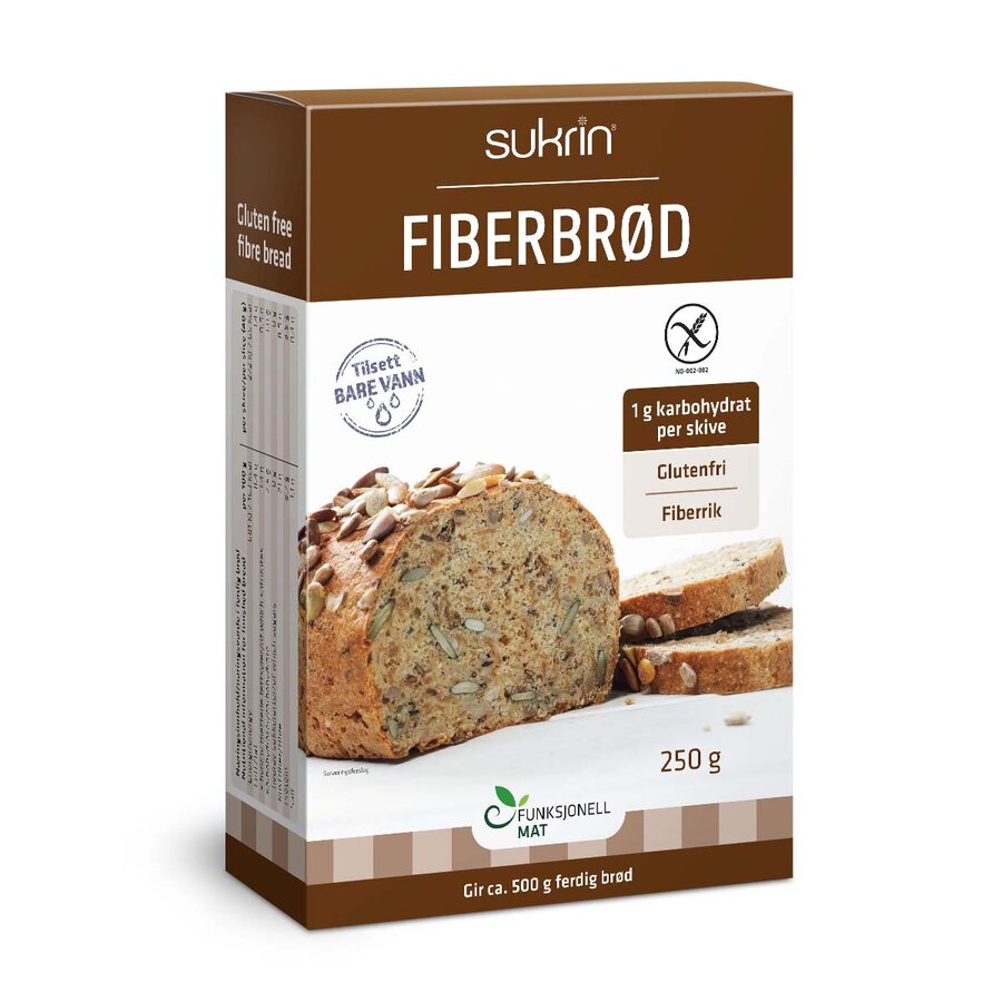 Sukrin Fiberbrød 250g
