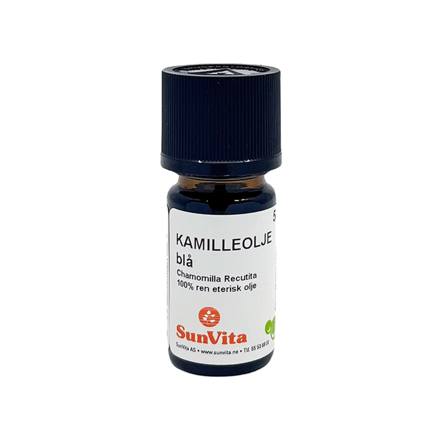 SunVita kamille blå olje 2,5 ml eterisk