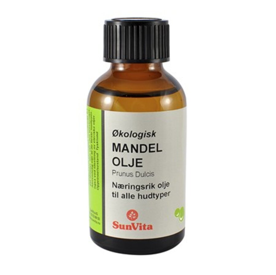 Sunvita mandelolje 100ml økologisk