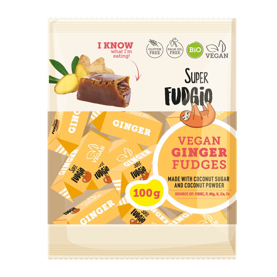 Super Fudgio Ingefær 100g