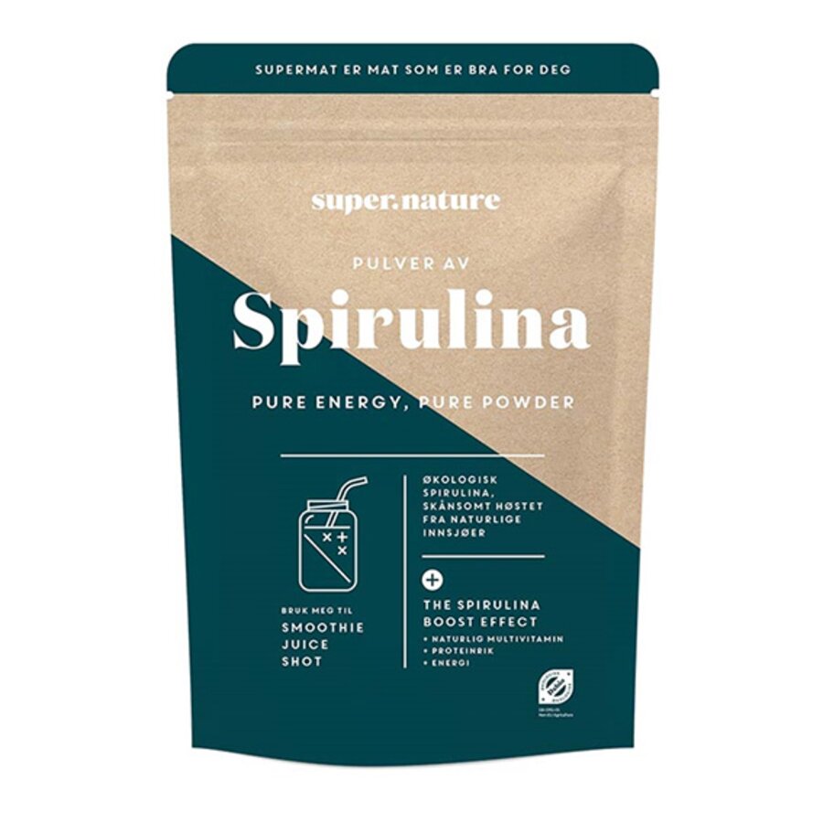 Supernature spirulina pulver 150 g