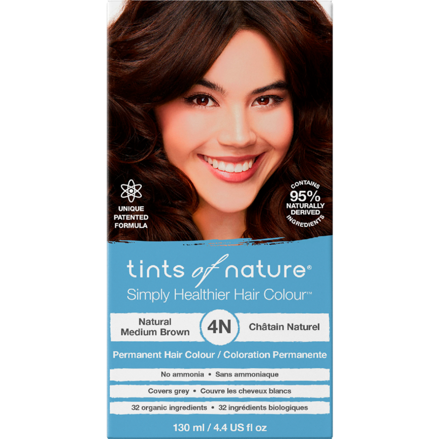 Tints of Nature 4N medium brown 130 ml