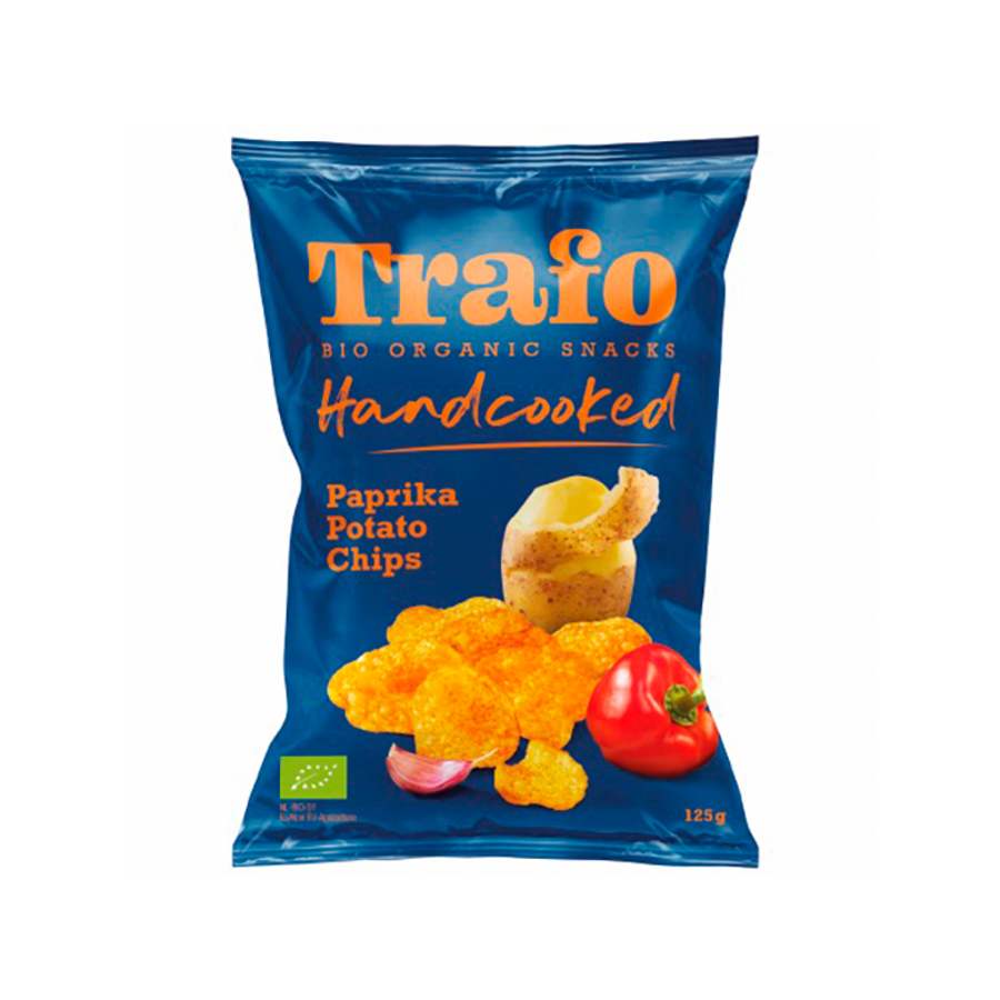Trafo Handcooked Paprika Chips 125 gr