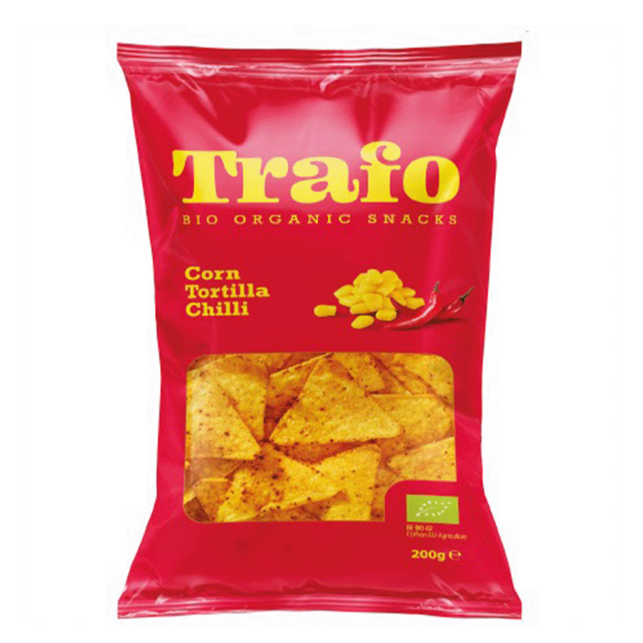 Trafo tortilla chips chili 200 g