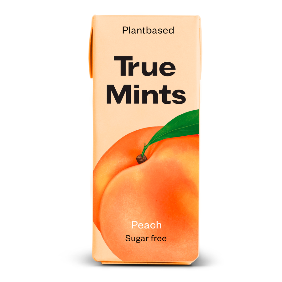 True mints fersken