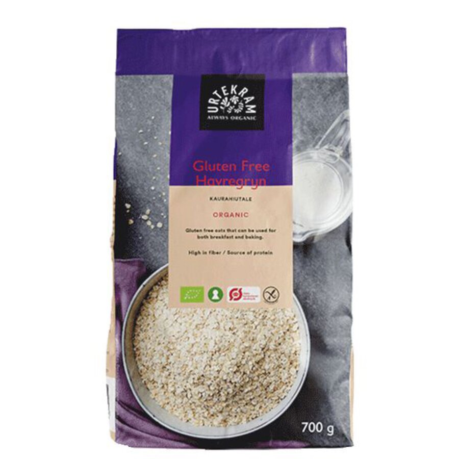 Urtekram glutenfri havregryn 700 g