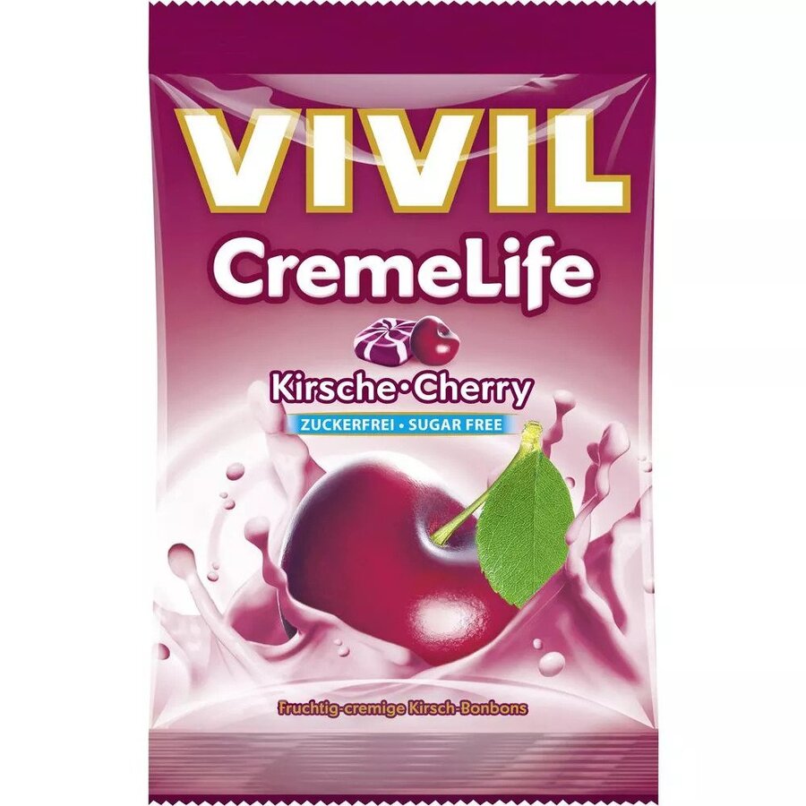 Vivil kremete kirsebærdrops 110 g
