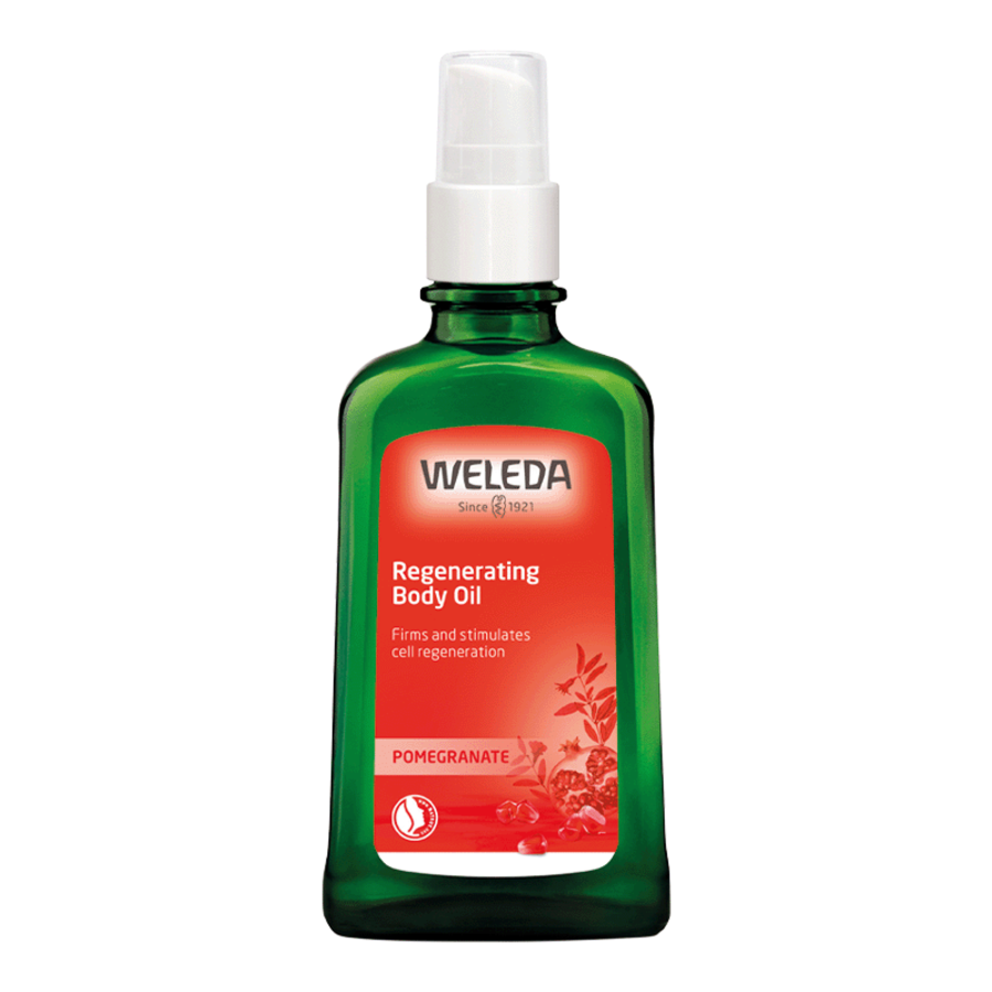 Weleda pomegranate regenerating body oil 100 ml
