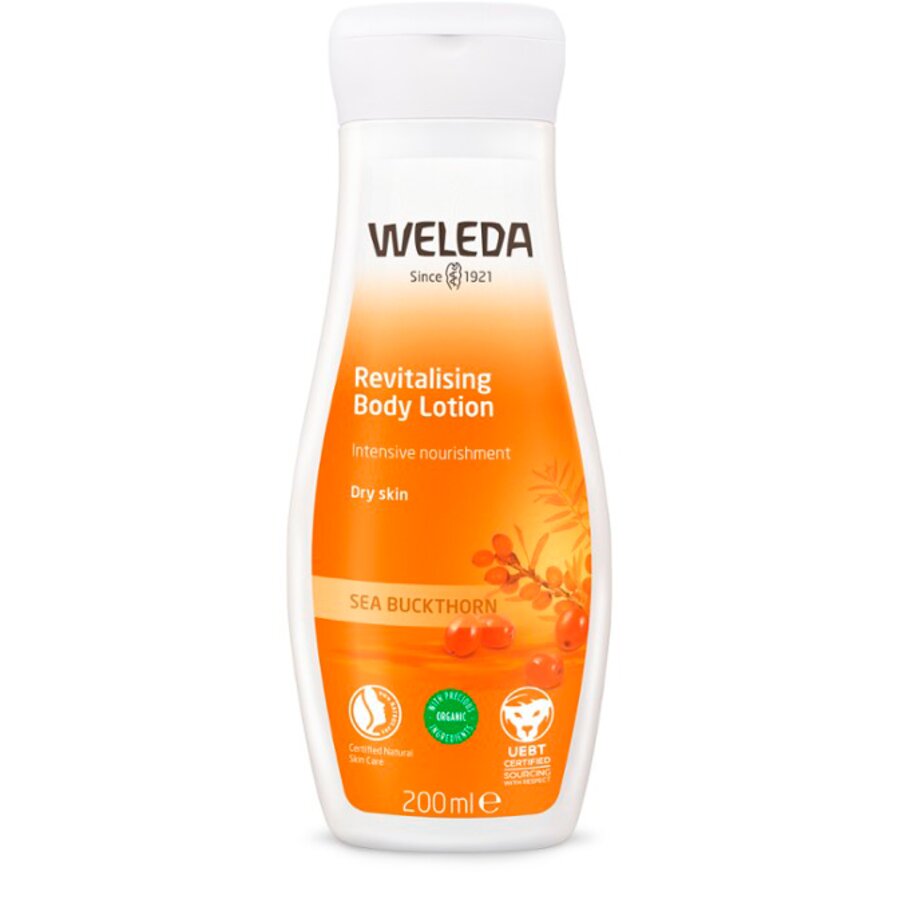 Weleda sea buckthorn revitalising body lotion 200 ml