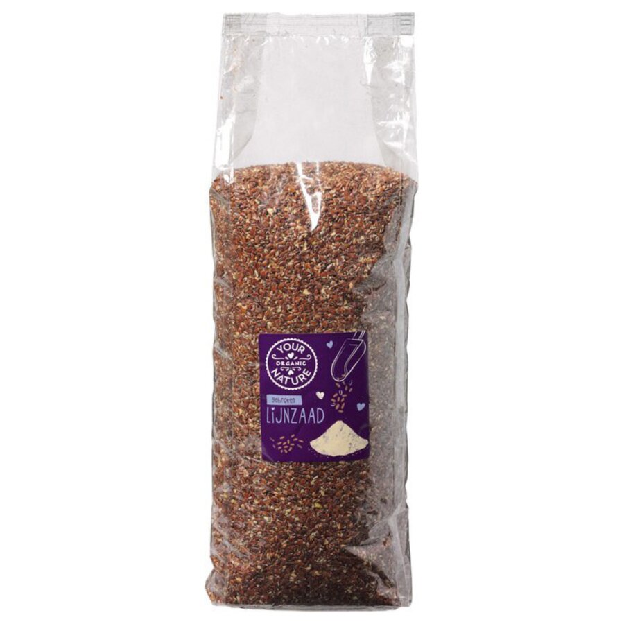 Your Organic Nature knuste linfrø 1 kg