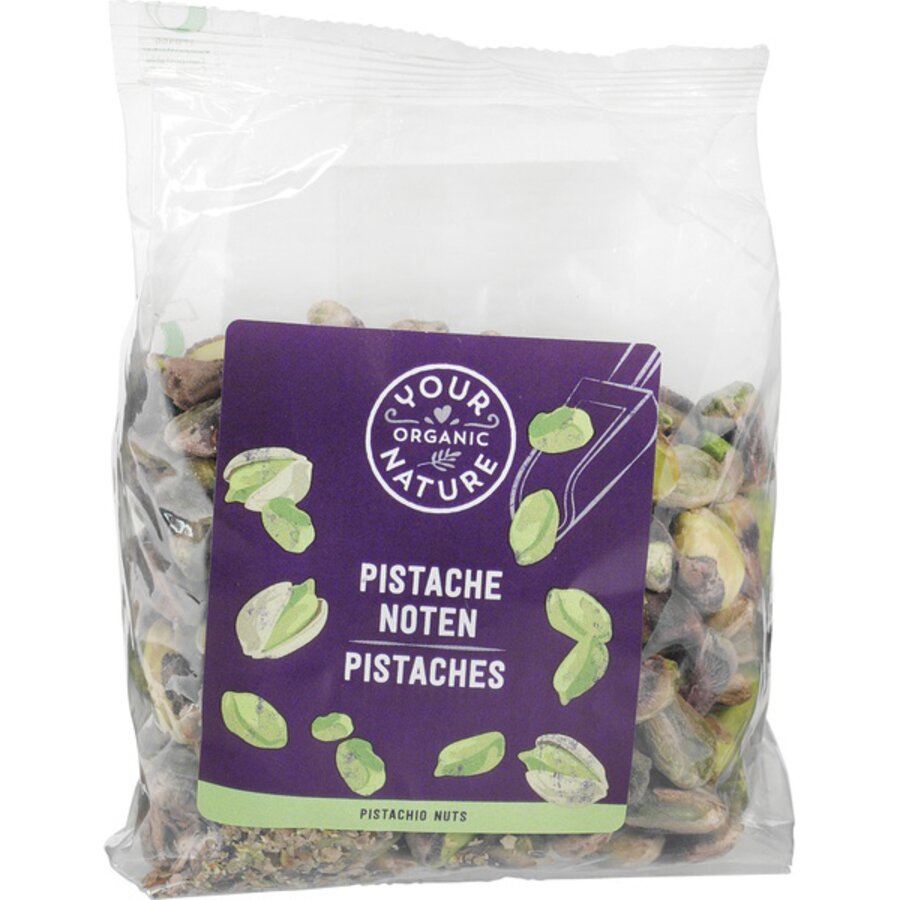 Your Organic Nature pistasjnøtter uten skall 150 g