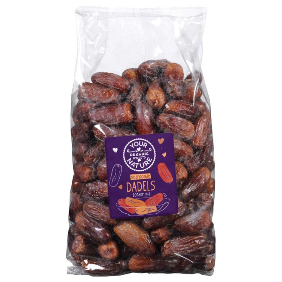 Your Organic Nature tørkede dadler uten stein 1 kg