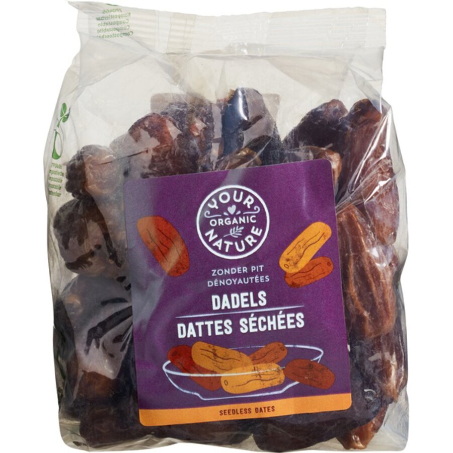 Your Organic Nature tørkede dadler uten stein 300 g