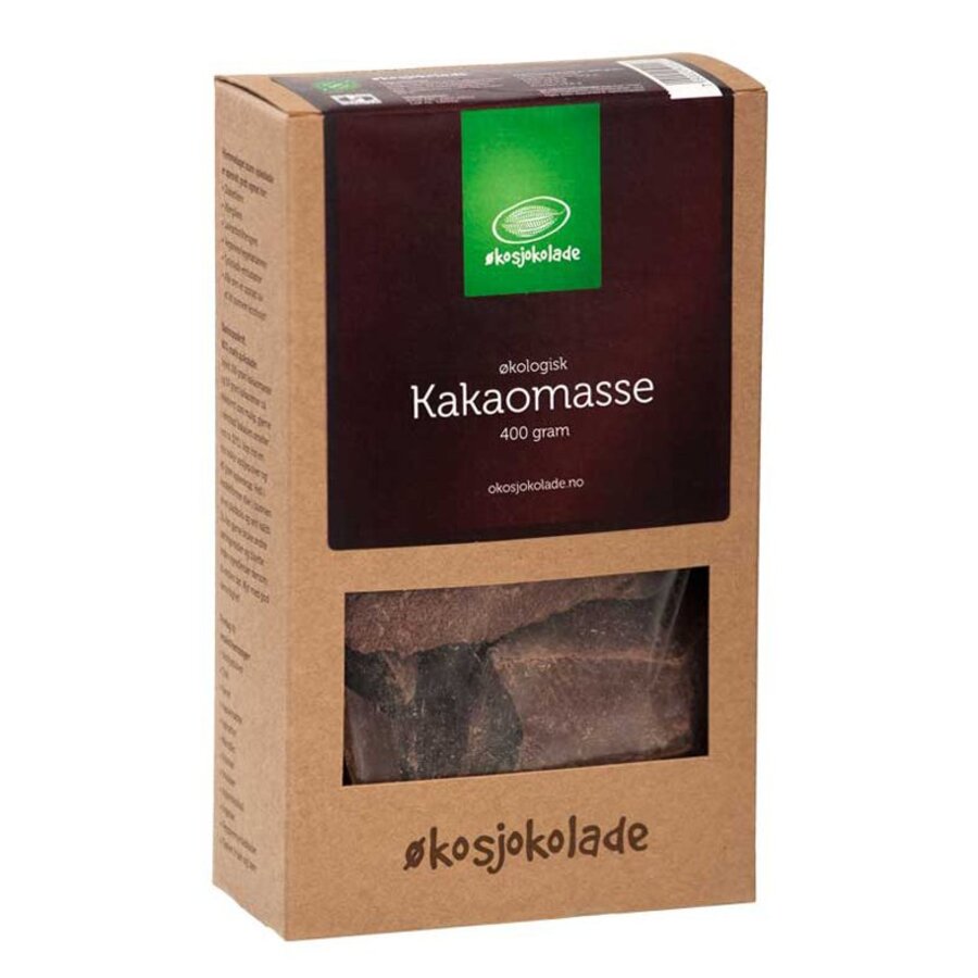 Økosjokolade kakaomasse 400 gr