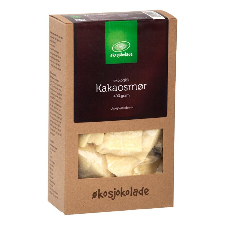 Økosjokolade kakaosmør 400 gr