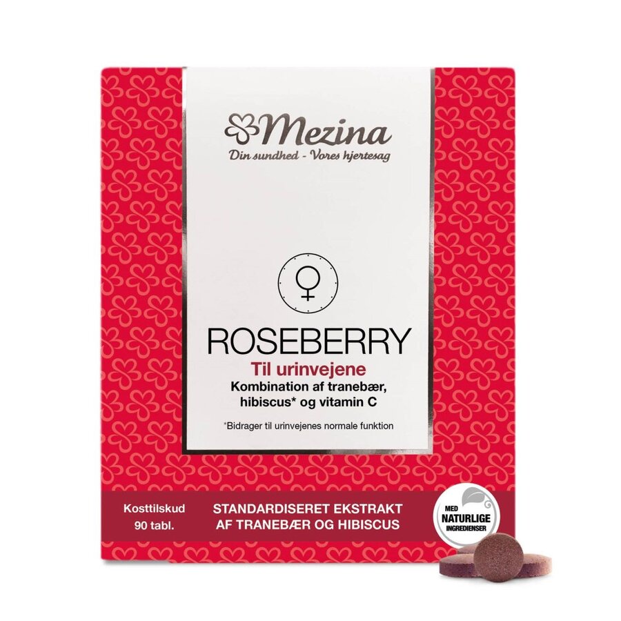 Mezina Roseberry 90 tabletter
