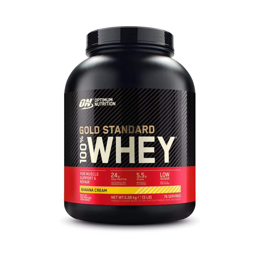 Optimum nutrition whey protein banana cream 2,2 kg