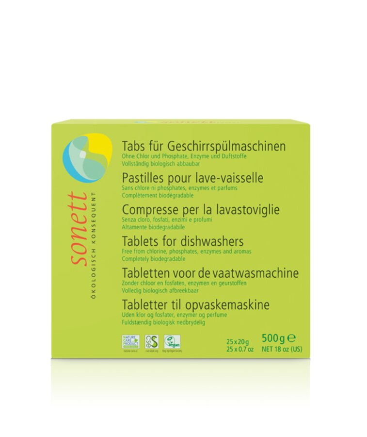 Sonett maskinoppvask tabletter 20 gr