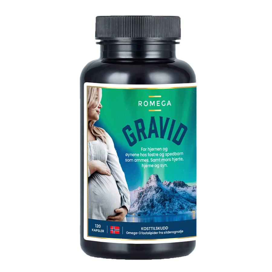 Romega Gravid 120 kapsler