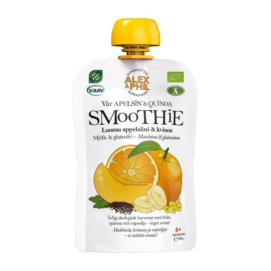 Alex & Phil Appelsin og Quinoasmoothie 100gr