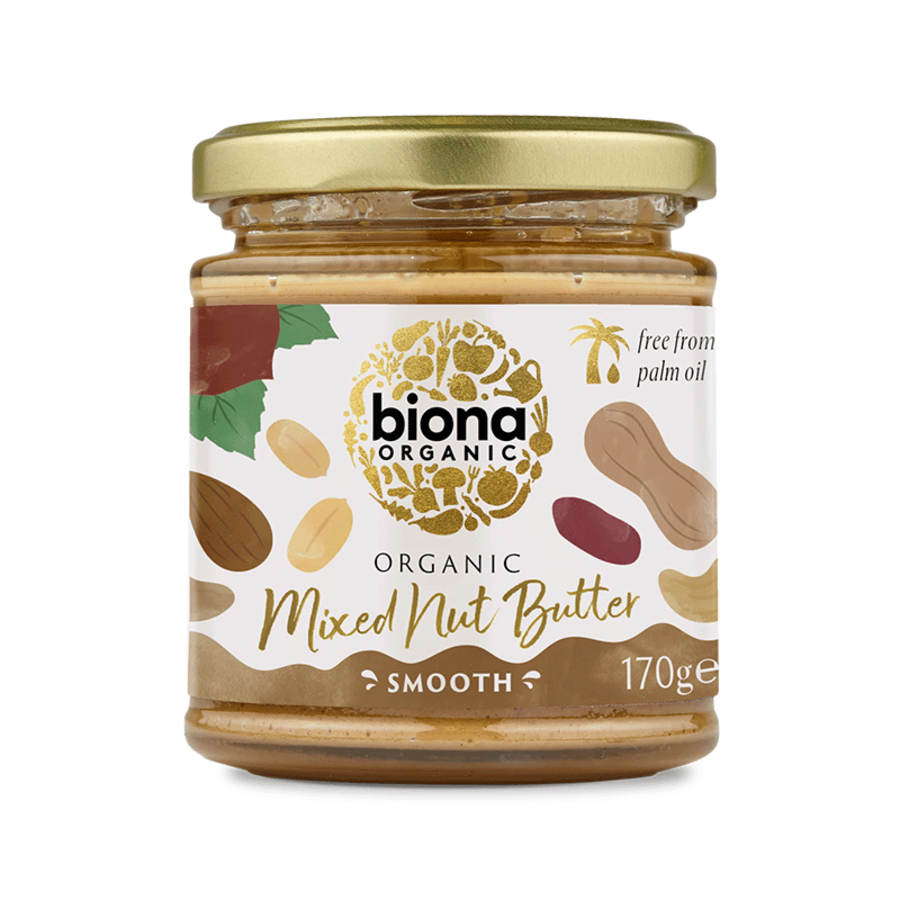 Biona Nøttesmør Økologisk 170gr