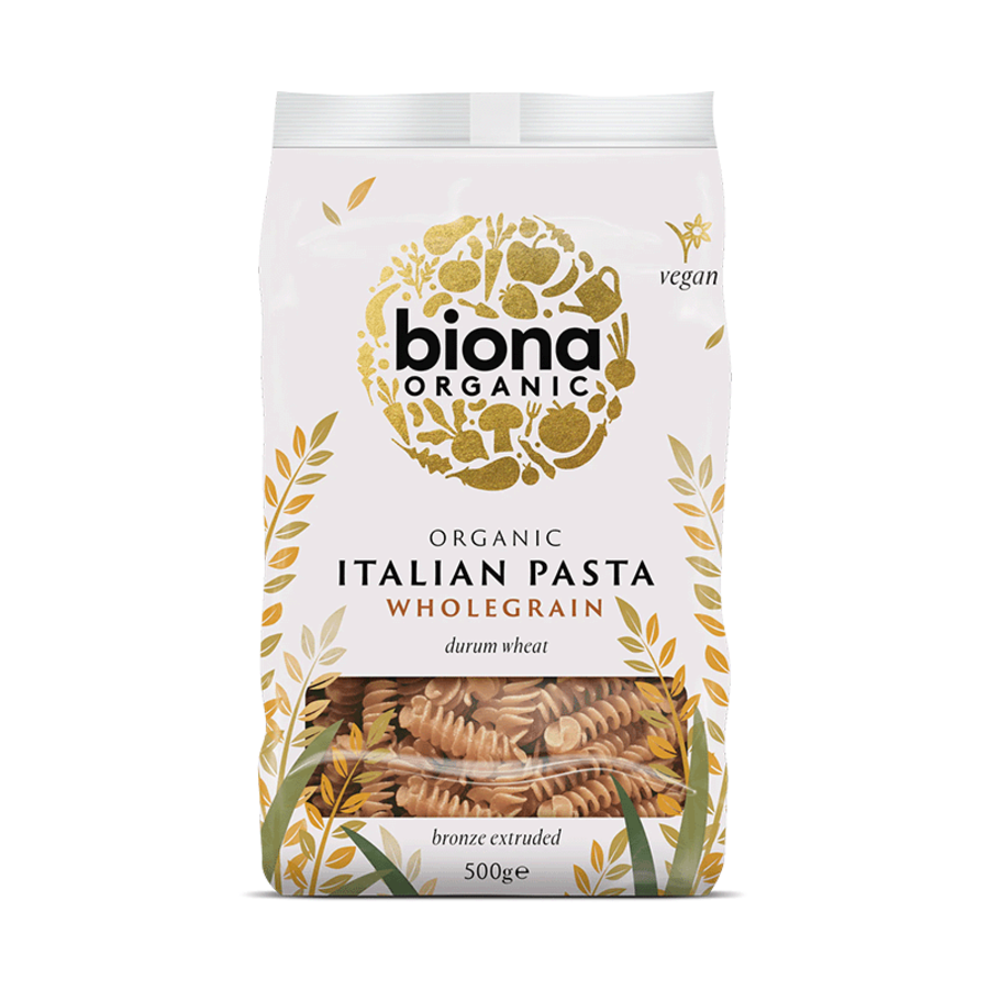 Biona Wholewheat Fusilli Øko 500gr