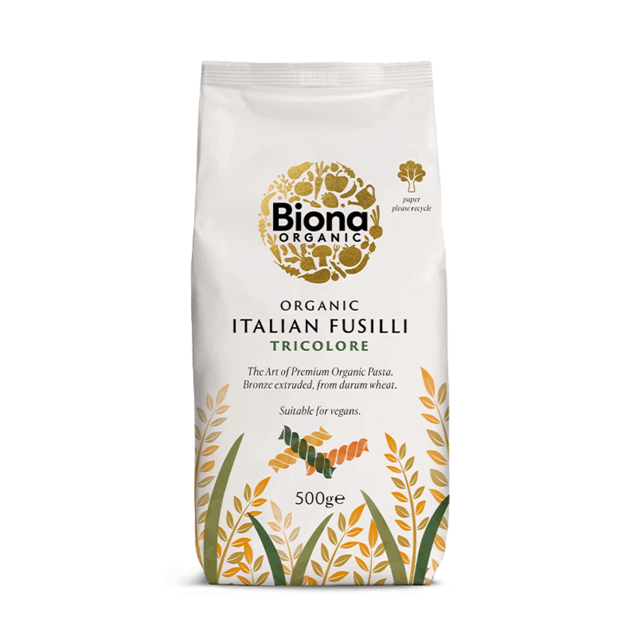 Biona Tricolor Fusillo Øko 500gr