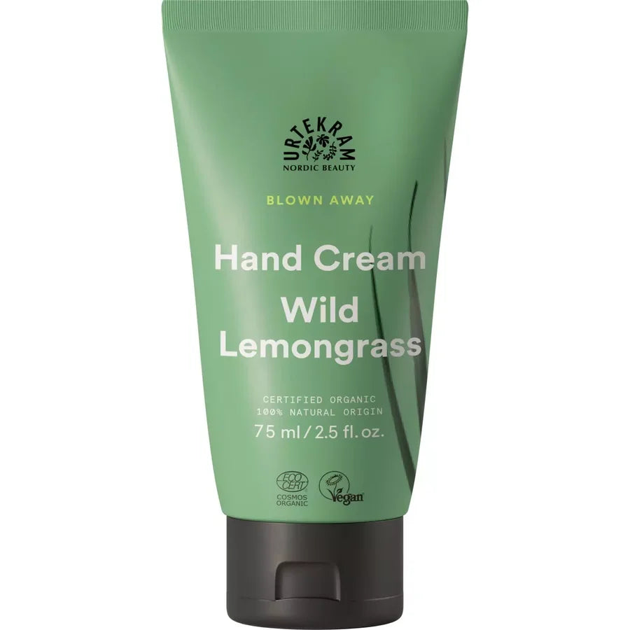 Urtekram Blown Away hand cream wild lemongrass 75 ml
