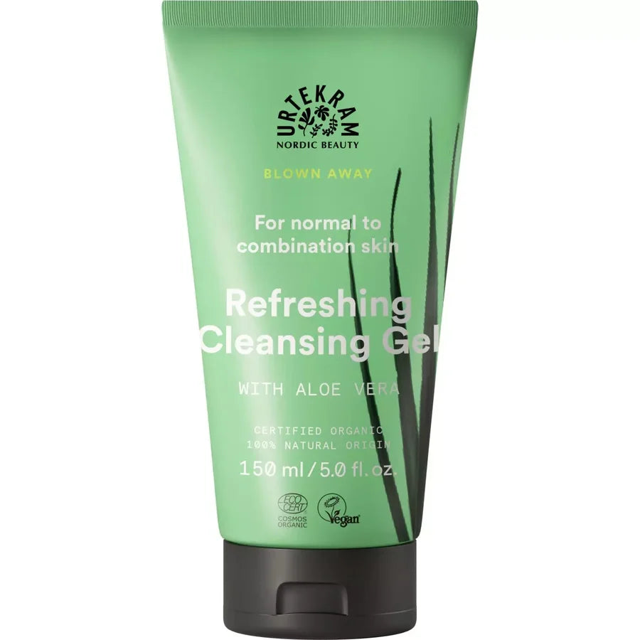 Urtekram Blown Away cleansing gel wild lemongrass 150 ml