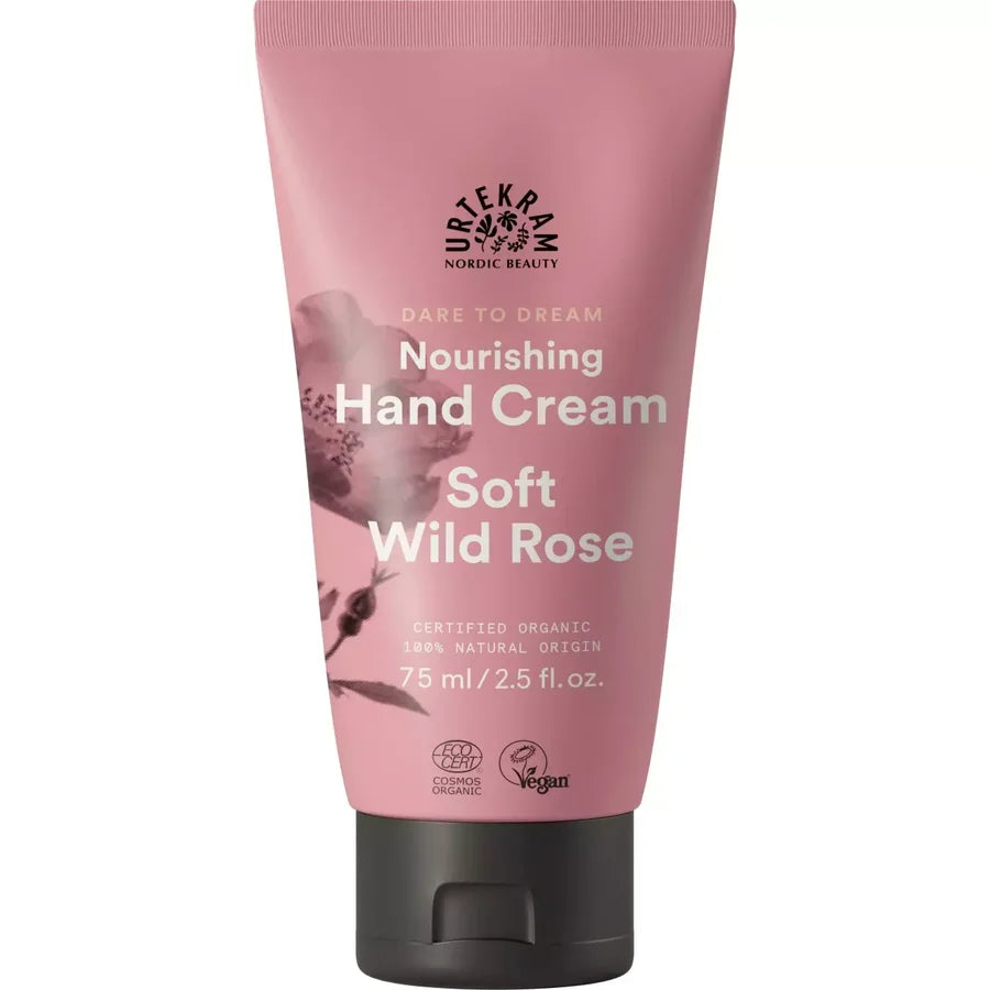 Urtekram Dare To Dream hand cream soft wild rose 75 ml