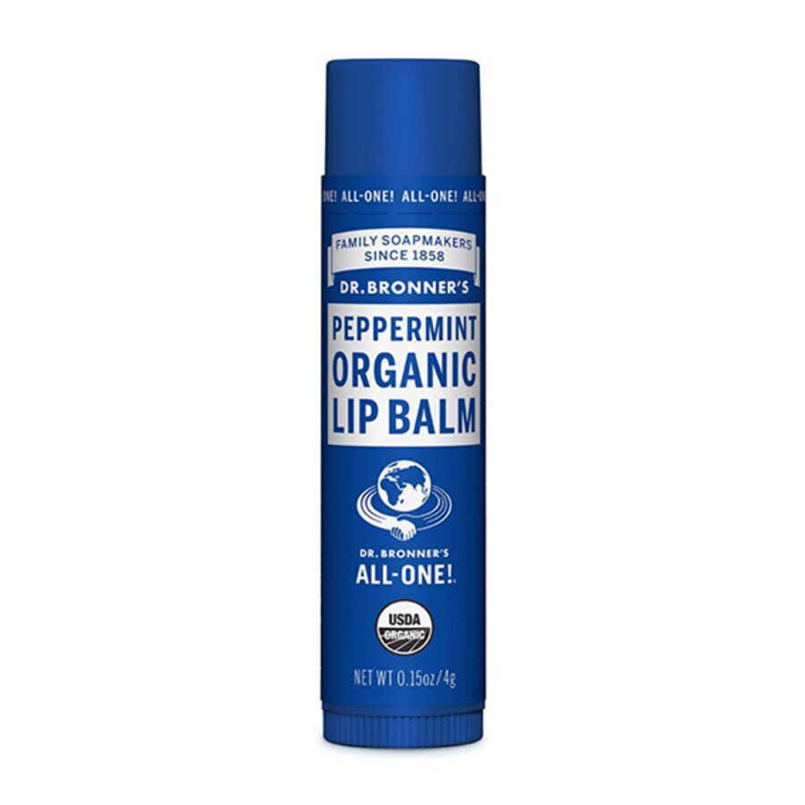 Dr Bronner peppermint lip balm