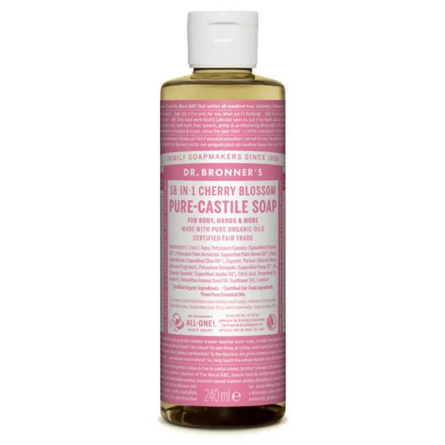 Dr Bronner cherry blossom såpe 240 ml