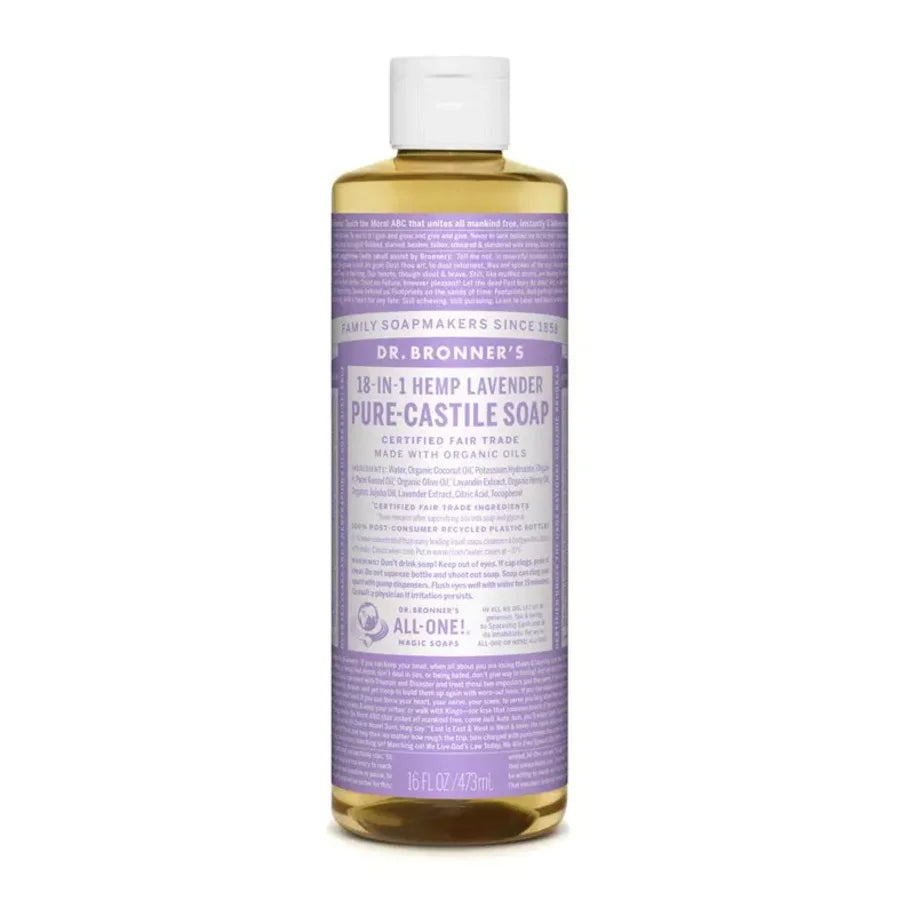 Dr Bronner lavendel såpe 475 ml