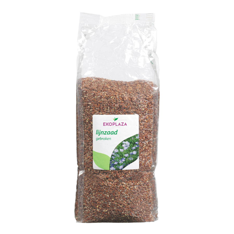 Ekoplaza knuste linfrø 750 g